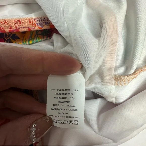 LAST DAY NWT FP Roopa Pemmaraju Beth Richard’s Sophia OnePiece Purple Garden - Picture 12 of 12